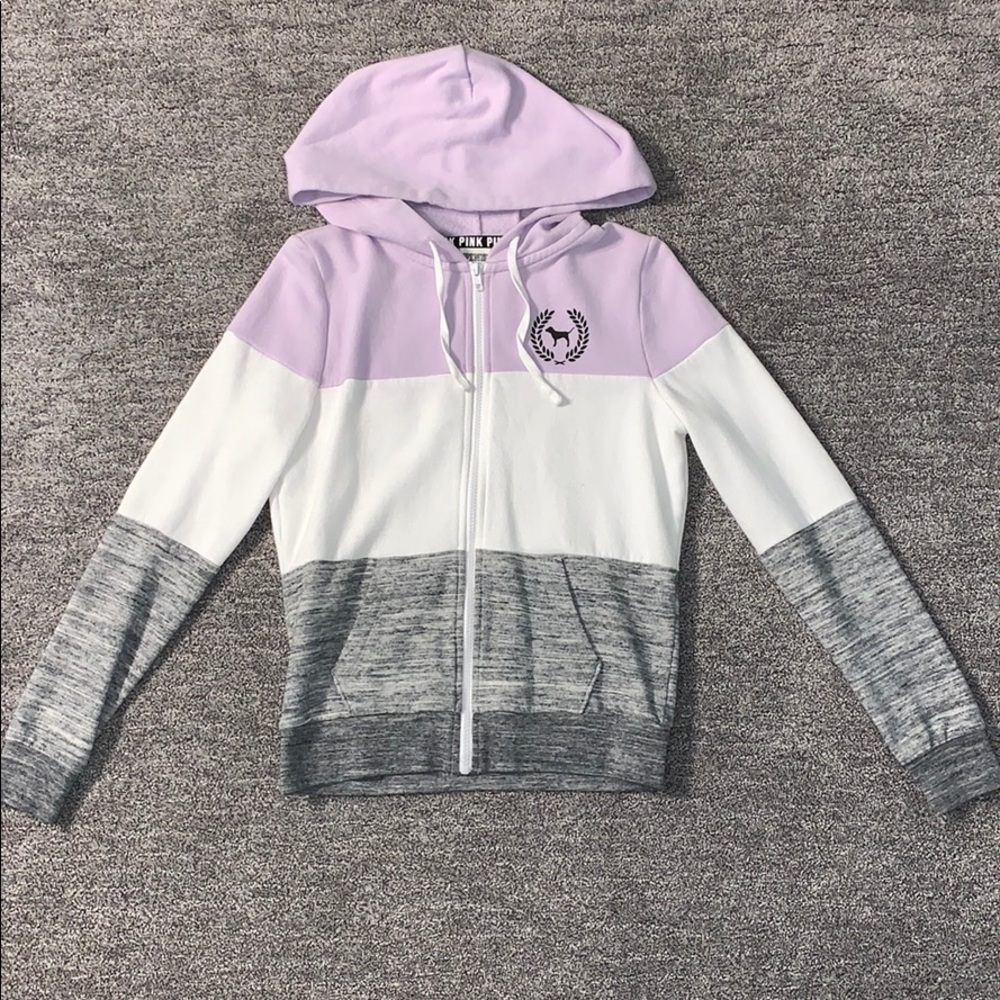 PINK Victoria’s Secret hooded Zip Up